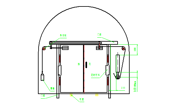 氣動無壓風門安裝圖1.png 氣動無壓風門安裝圖1.png